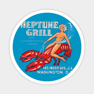 Neptune Grill Magnet